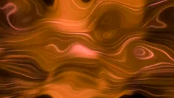 カラフルな効果を輝かせる流動移動背景 ムーブメント 柔らかい波で動くペンキ — ストック動画