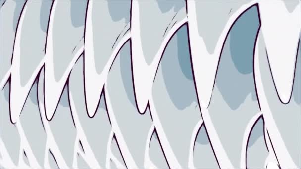 Rayures Étendues Lumière Rose Bleue Design Animation Lumineuse Lumineuse Qui — Video