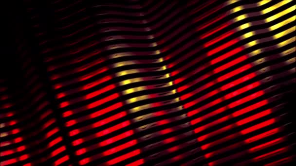 Серые Красные Линии Дизайн Яркие Линии Которые Складываются Разных Направлениях — стоковое видео