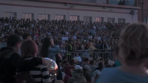 София Болгария Мая 2023 Года Колыбель Людей Концерте Клип Многие — стоковое видео