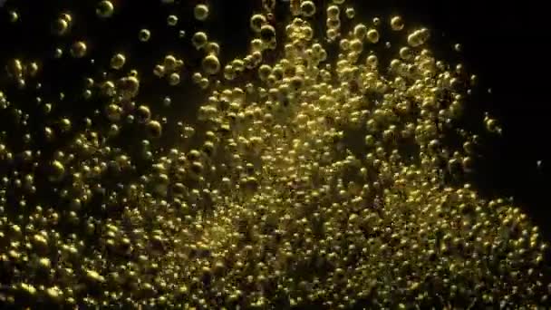 Une Explosion Balles Qui Disparaît Design Beaucoup Boules Bougent Dans — Video