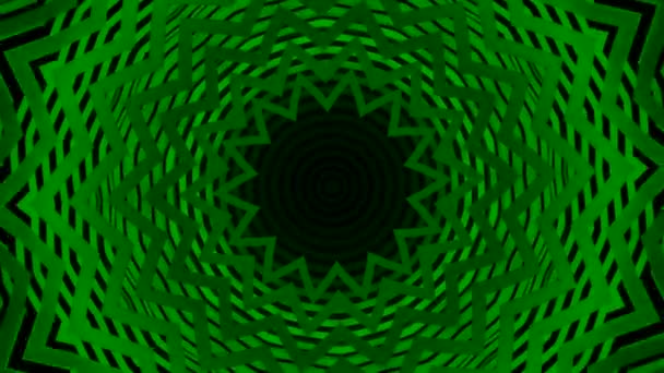 Движущаяся Гипнотическая Схема Треугольных Линий Дизайн Гипнотический Рисунок Зигзагообразных Линий — стоковое видео