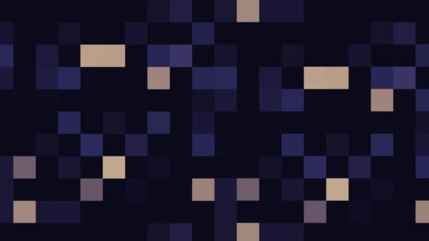 Abstract Stralucitor Lumina Pixel Bloc Fundal Mișcare Abstract Bloc Pixeli — Videoclip de stoc