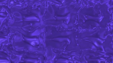 Renkli sıvı yüzeyinde dalgalanma akışı. Tasarım. Şekil değiştiren sıvı metalik parlaklık ve dalgalanmalarla hareket eder. Renkli 3D sıvı dalgaları.