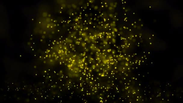 Animation Plexus Network Heart Symbol Colorful Background Flowing Plexus Particles — Stock Video