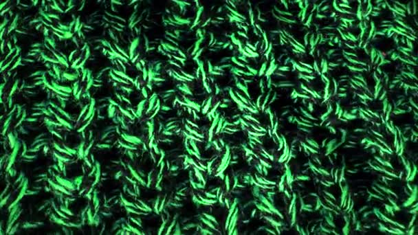 Wool Texture Draped Textile Pattern Closeup Woolen Texture Fabric Background — Stock Video