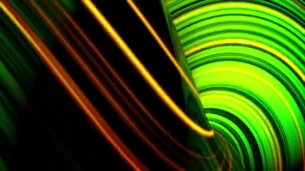 抽象的光的笔触 抽象运动背景 波浪形的软运动 — 图库视频影像