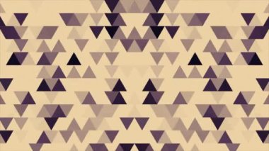 Arka plan döngü geometrik pixelated Mozaik çini desen renkli üçgen. Soyut rasgele geometrik çokgen arka plan.