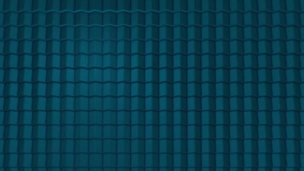 Барвисті Кубики Безшовні Петлі Абстрактні Кубики Тло Випадковий Рух Loopable — стокове відео