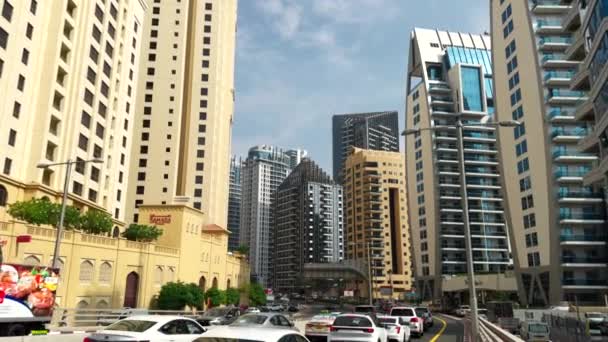 Riad Saudi Arabien September 2023 Riad Innenstadt Mit Stadtbezirkslandschaft Handeln — Stockvideo