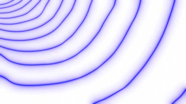 Titreşen çizgilerle uzayın bozulması. Hareket. Tünelin dairesel eğrisi çizgilerin titreşimleriyle bozulur. Dairesel tünel boşluğu neon çizgileri ile titreşir. 