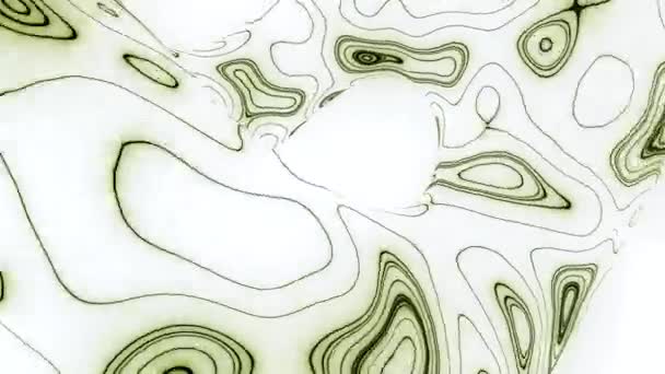 Поток Движется Искаженным Рисунком Круговых Линий Дизайн Плазменный Рисунок Линиями — стоковое видео