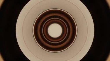 Müzik flaşlarıyla titreşen halkalar. Tasarım. Farklı boyutlarda daireler hareket eder ve nabzı atar. Yüzükler, müzik tarzında yanıp sönen ışıklarla hareket eder..