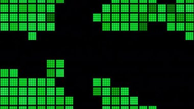 Yılan ya da inşaat eski moda bir oyun. Tasarım. Tetris ya da oyun konsolu ya da çocuklar için aygıt, kusursuz döngü