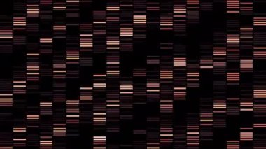 Soyut olarak parlak ışıklar yanıp sönüyor. Hareket. Parlak kırmızı ve turuncu ışıkların görülebildiği ve siyah ile yer değiştirdiği animasyon. Yüksek kalite 4k görüntü