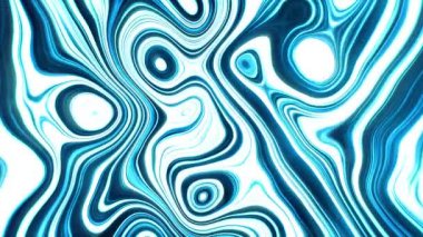 Renkli dalga soyut arka plan, parlak boya sıvısı çizimi. Hareket. Güzel yeşil ve mavi dönüşüm lekeleri