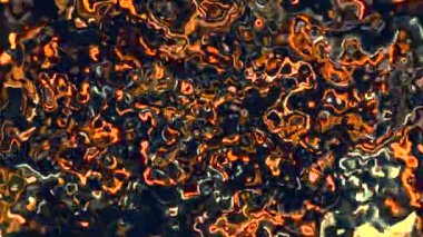 Parıldayan dokusu olan plazma sıvısı. Hareket. Yavaşça fokurdayan plazma sıvısı. Parlak yüzeyi olan plazma sıvısı desenli arkaplan.