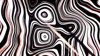 Çeşitli bulanık lekeler. Hareket. Siyah beyaz boya yayılır ve animasyonda çeşitli desenler oluşturur. Yüksek kalite 4k görüntü