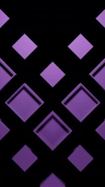 Retro karelerin kalbi. Tasarım. Hareket eden karelerin kalp oluşturduğu bir Retro oyunu. Hareket eden oyun karelerinin kalp biçimi geriye dönük.