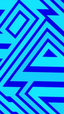 Labirent tarzında hareket ediyor. Tasarım. Kare çizgilerin dönerek ve değiştirerek. Baş döndürücü hipnotik efektli labirent deseni.