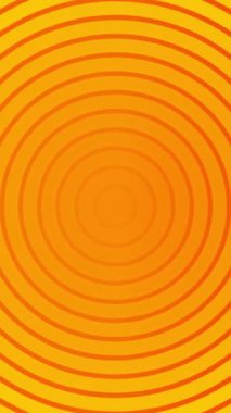 Hareketli eşmerkezli daireler. Hareket. Hipnotik halkalar neon arkaplan, çevrimiçi sinyal iletim süreci