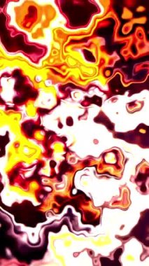 Dönen ve yayılan değişken sıvı dokusu bilinmiyor. Hareket. Soyut rastgele eğrilerle renkli girdap