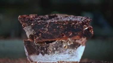 Bakır maddeyi kapatın. Stok görüntüleri. Jeoloji kavramı 