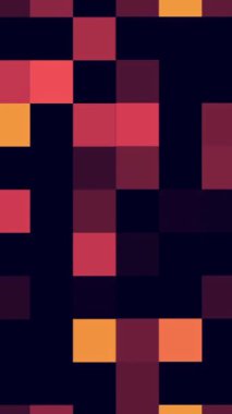 Soyut parlak ışık piksel blok arka plan hareketli. Hareket soyut piksel blok.