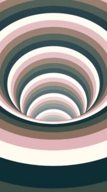 Parçacık ışık öğe arka plan doku deseninin kesintisiz renkli soyut animasyon delik yolunda. Soyut motion animasyon bir renk tünelde.