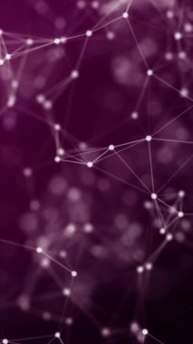 Plexus fantezi soyut teknoloji ve mühendislik arka plan. Soyut güzel geometrik arka plan.