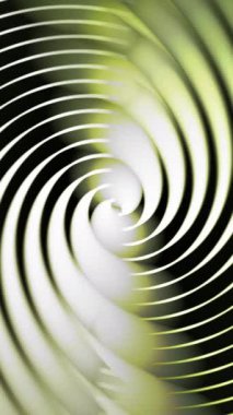 Renkli metal halkalar hareketli arka plan. Parlak, dinamik yıldız patlaması halkalarıyla güzel soyut renkli girdaplar.