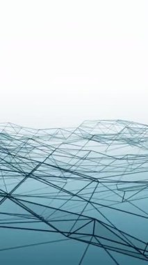 Beyaz arka plan üzerinde soyut geometrik ses dalgaları. Mikro-Kristal zemin.