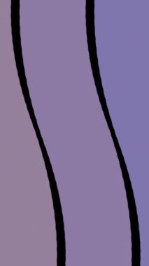 Degrade eğri çizgiler. Animasyon. Renkli kavisli çizgiler arka plan oluşturarak birbirine ışıltı. Çizgiler siyah arka planda bir renkten diğerine taşınır.