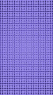 Mor ve mavi arka plan. Tasarım. Bilgisayar grafikleri ve farklı yönlerde çırpınan küçük parçalardan oluşan küçük bir yapıcı. Yüksek kalite 4k görüntü