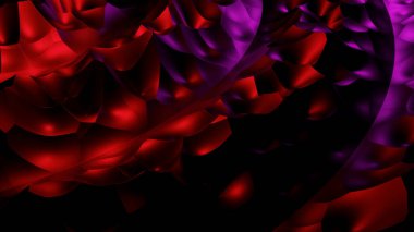 Koyu çamurun mavi arka planı. Tasarım. Parlak plastik soyutlama ile yapılmış parlak balçık döküldü. Yüksek kalite 4k görüntü