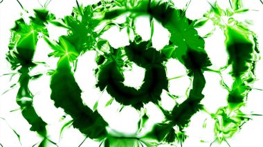 Sıvı dokusu patlayıcı etkiyle daireler çiziyor. Tasarım. Sıvı kaleydoskopik desen parıltı ve patlamalarla hareket eder. Hareket eden daireler ve sıvı dokuya sahip güzel desen.