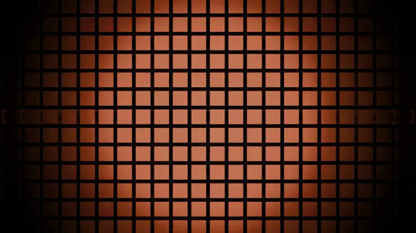 stock image Small red squares.Design. The created pattern of squares close to each other in abstraction that are bullied in 3d and diverge along the line. High quality 4k footage