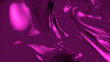 Kırmızı ve mor yoğun çamur. Hareket. Parlak bir arkaplan ve üç boyutlu kalın bir leke. Yüksek kalite 4k görüntü