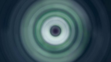 Yanıp sönen ses çemberleri. Hareket. Siyah noktalı ve ışık titreşimli bir bilinç tüneli. Ses ya da ışık tüneli titreşen halkalar akışında.