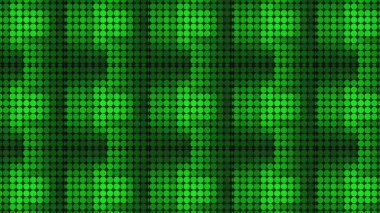 Kare şeklinde renkli mozaik arka plan. Hareket. Kare şekilli nokta mozaiği. Geometrik kareler ve mozaik noktalarla arkaplan.