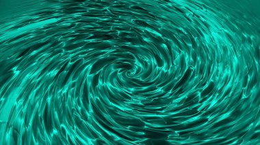 Renkli 3 boyutlu soyut bir arka plan ve güzel bir sihirli girdap. Girdapta soyut animasyon parlak dokusu.