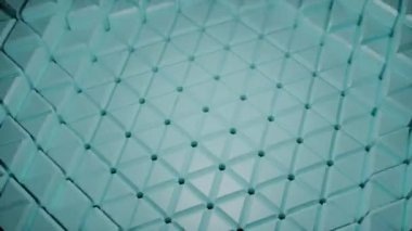 Karmaşık ve görsel olarak büyüleyici geometrik bir tasarım. Çok katmanlı şekilleri güzel bir deniz mavisi renginde gösteriyor.