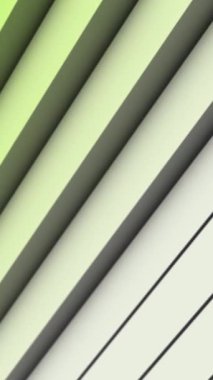 3 boyutlu çizgi efektli geçiş arkaplanı. Animasyon. Güzel beyaz çizgiler uzayda merdiven gibi ilerler. 3B hareket çizgileri ile kısa geçiş