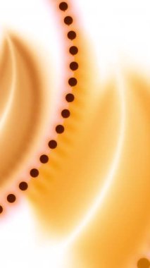 Noktalardan ve gölgelerden oluşan soyut eşmerkezli halkalar. Tasarım. Çemberler optik yanılsama