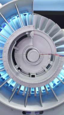 Bu çağdaş türbin motor modeli dinamik bir tasarıma ve yenilikçi teknolojik gelişmelere sahiptir. Medya