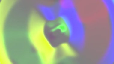 Büyüleyici ışık desenleri yaratan sayısız canlı rengin soyut ve sanatsal bir temsili.