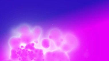 Canlı, mor ve pembe renkli kabarcıklar içeren nefes kesen bir arka plan tasarımı.