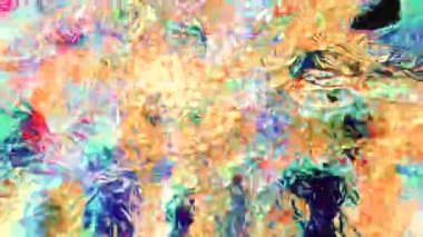 Bu canlı ve soyut tasarım parlak renkler, dinamik dokular içerir ve yaratıcı projeler için mükemmeldir.