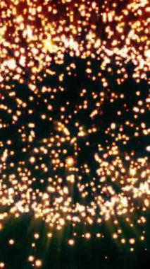 Dinamik ve ışıldayan ışıklar büyüleyici ve büyüleyici bir kozmik atmosfer yaratır.