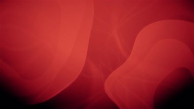 Pürüzsüz, dalgalı şekiller kırmızı tonlarda büyüleyici bir soyut arkaplan oluşturur.